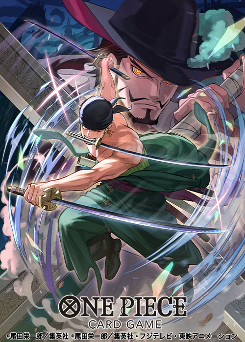 roronoa zoro and dracule mihawk (one piece and 1 more) drawn by otton