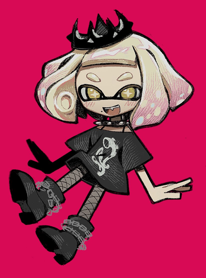 pearl (splatoon and 1 more) drawn by oishi_umashi2