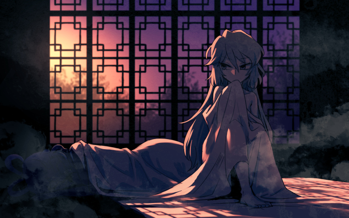 mononobe no futo and kaku seiga (touhou) drawn by meimaru_inuchiyo