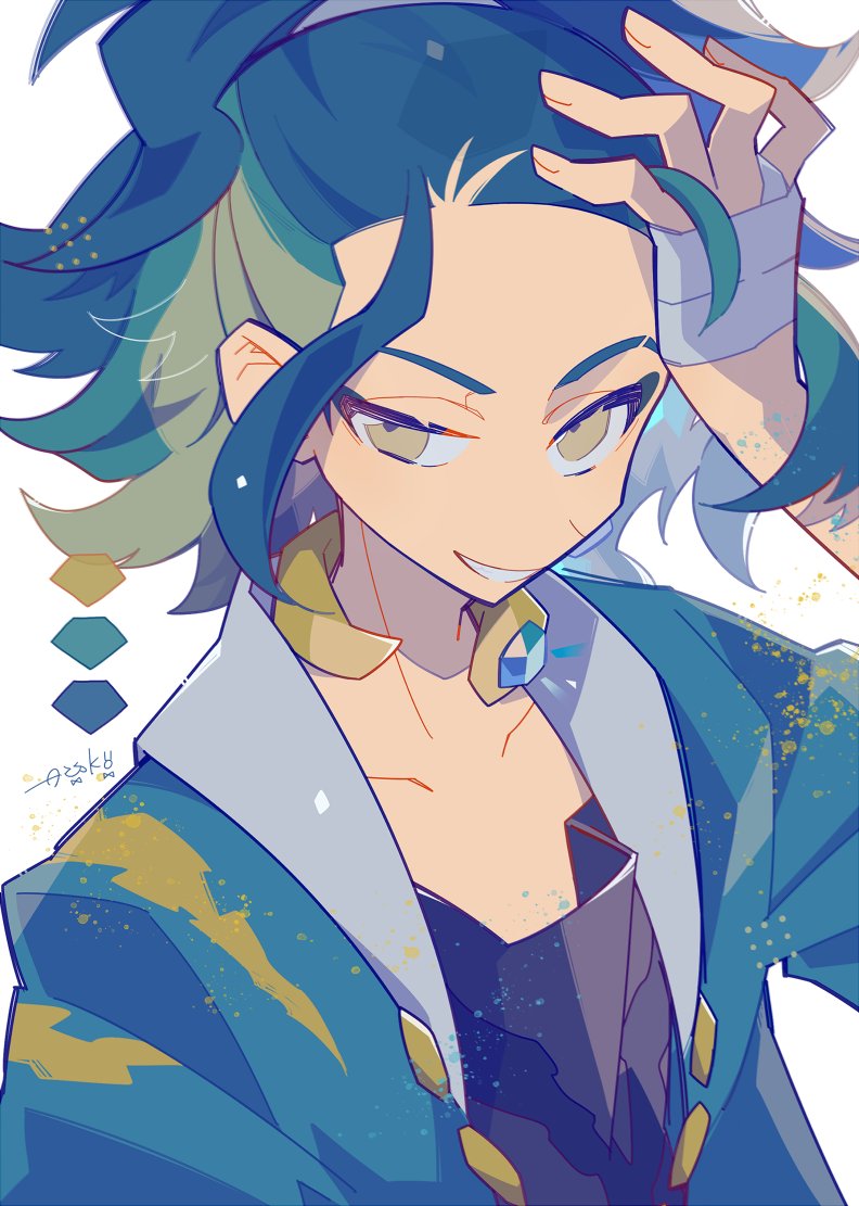 adaman (pokemon and 1 more) drawn by auko