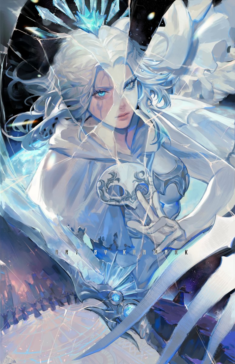 venat, emet-selch, and hydaelyn (final fantasy and 1 more) drawn by renos