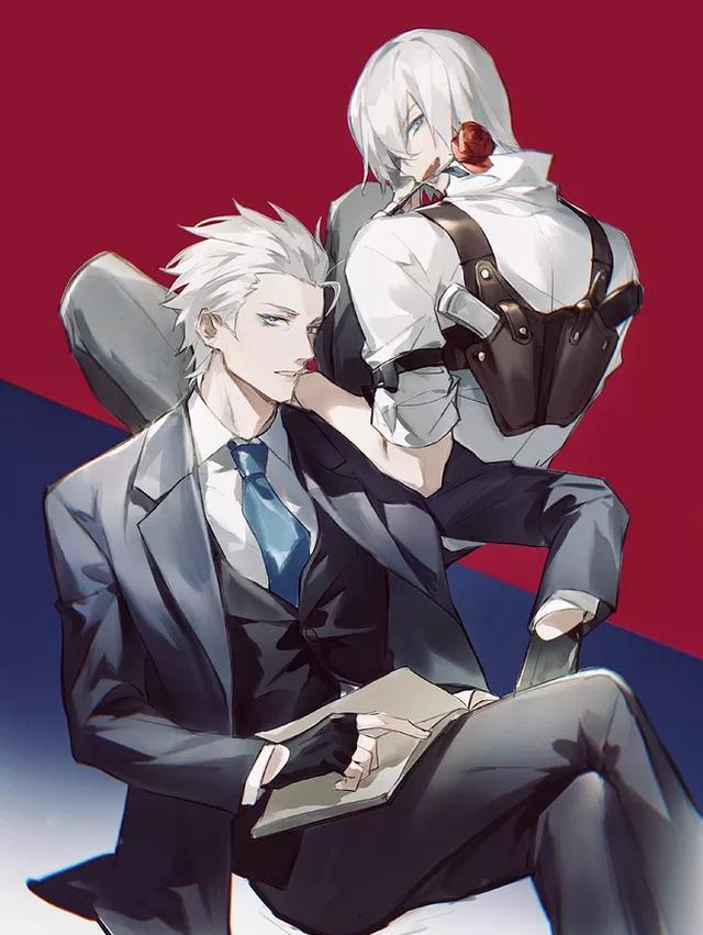 dante and vergil (devil may cry and 1 more) drawn by cumcmn