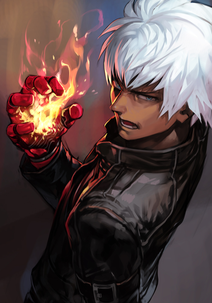 k' (the king of fighters and 1 more) drawn by hungry_clicker