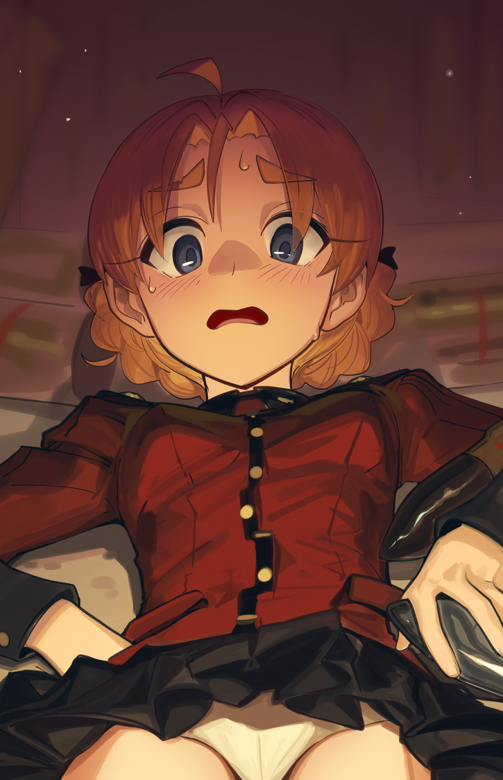 orange pekoe (girls und panzer) drawn by boa_(brianoa)
