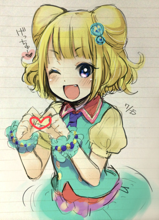 minami mirei (pretty series and 1 more) drawn by touyama_soboro