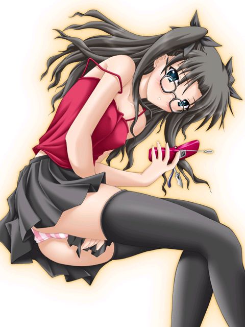 tohsaka rin (fate and 1 more) drawn by akimoto_dai