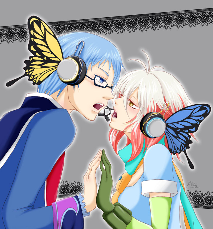 pascal and hubert ozwell (vocaloid and 3 more) drawn by mumiriko