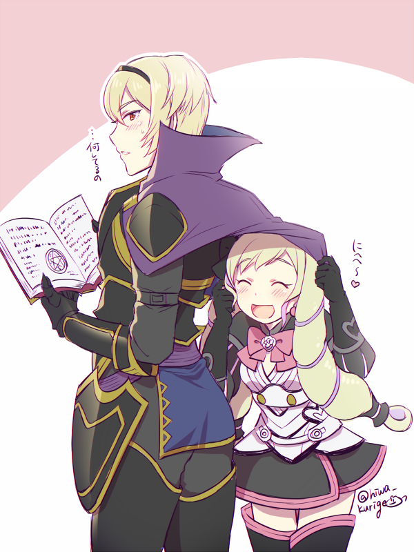 elise and leo (fire emblem and 1 more) drawn by hiwa_kurige