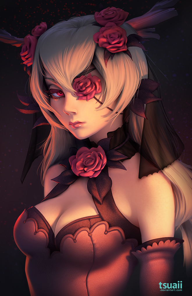 nwa lvene (original) drawn by tsuaii