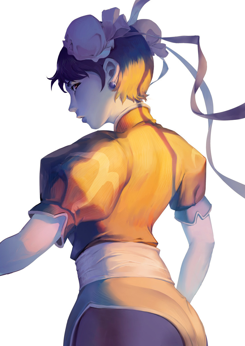 chun-li (street fighter) drawn by thieu_quang_duc