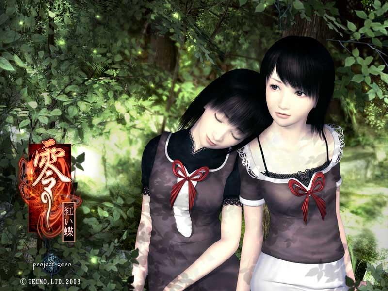 amakura mio and amakura mayu (fatal frame and 1 more)