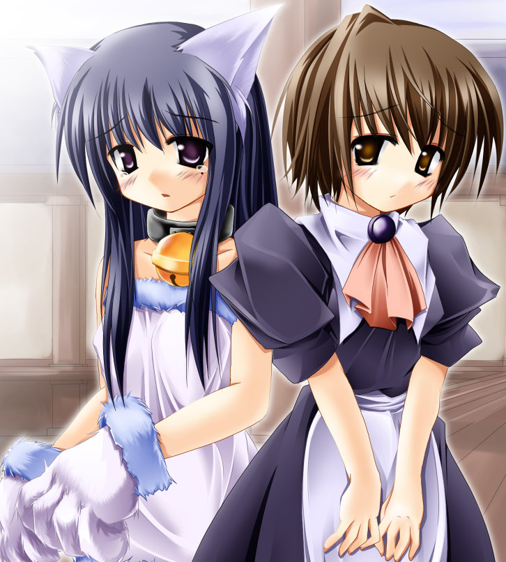 kurosaki sayoko and shiratori ryuushi (mahoraba) drawn by 602-shi_(2chan) and anonymous_(japanese)