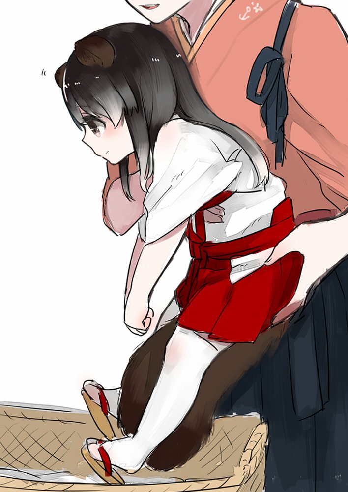 akagi and houshou (kantai collection) drawn by shuu-0208