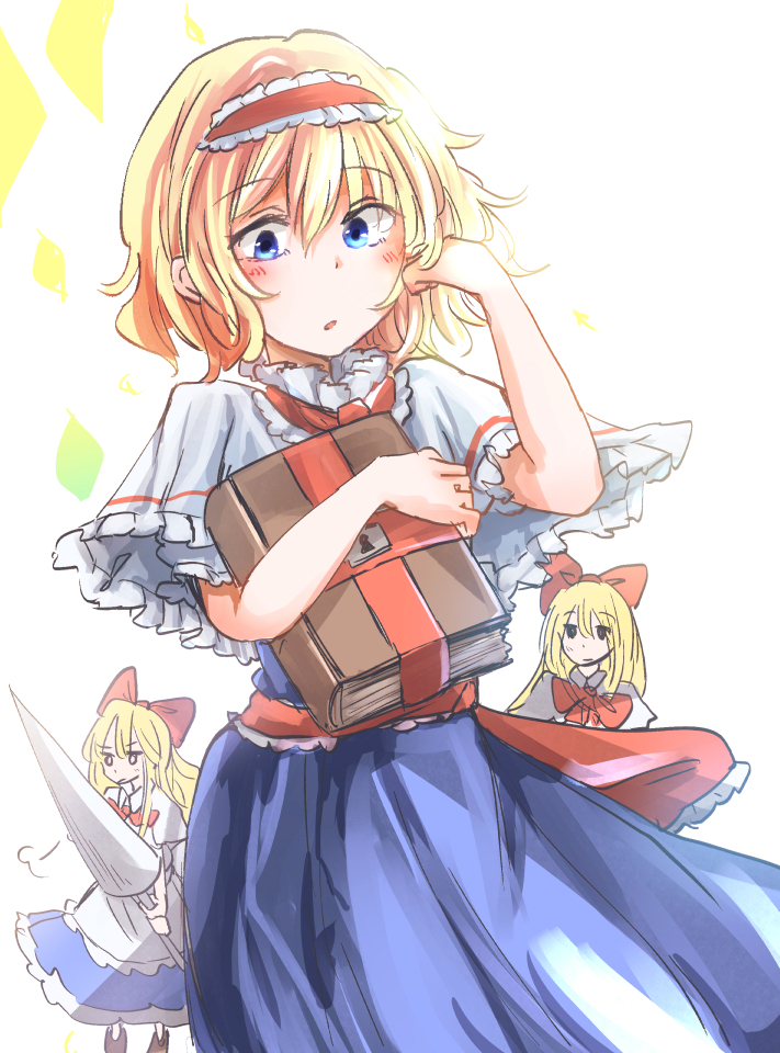 alice margatroid and shanghai doll (touhou) drawn by tigern