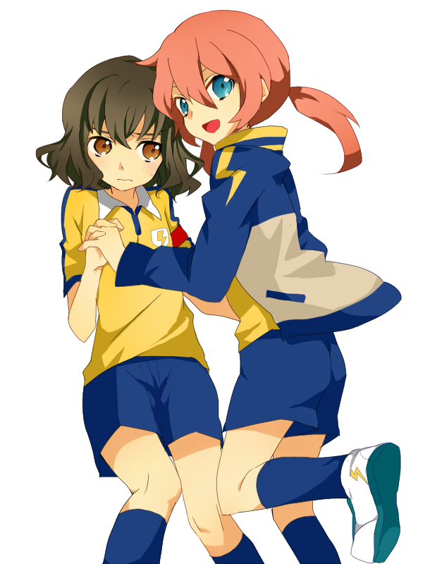 kirino ranmaru and shindou takuto (inazuma eleven and 1 more) drawn by minamino_(vk29710)