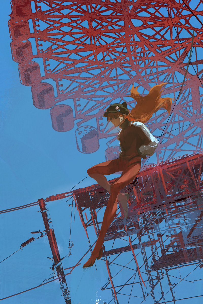 souryuu asuka langley (neon genesis evangelion and 2 more) drawn by sberrymacchiato