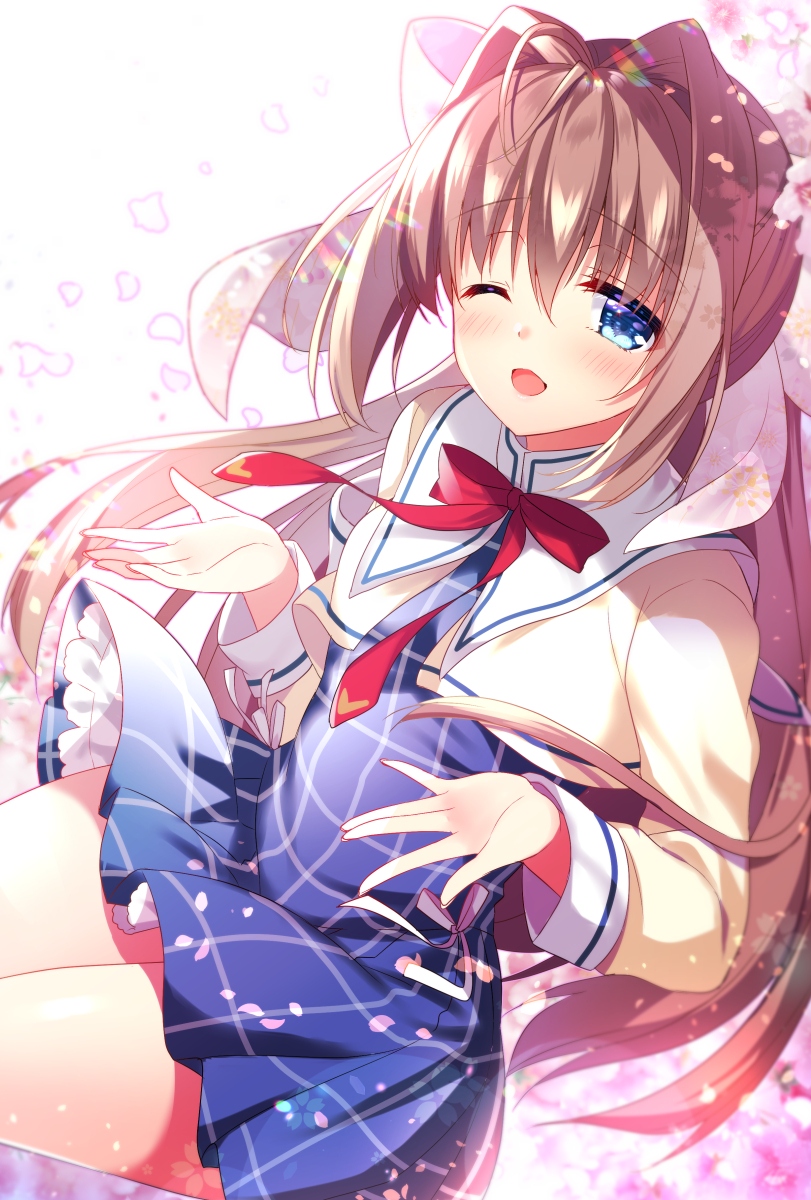 asakura otome (da capo and 1 more) drawn by ringo_sui