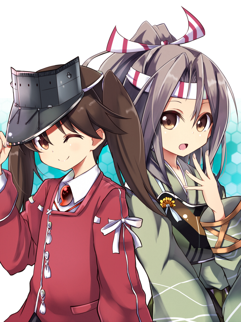 ryuujou and zuihou (kantai collection) drawn by amano_kouki