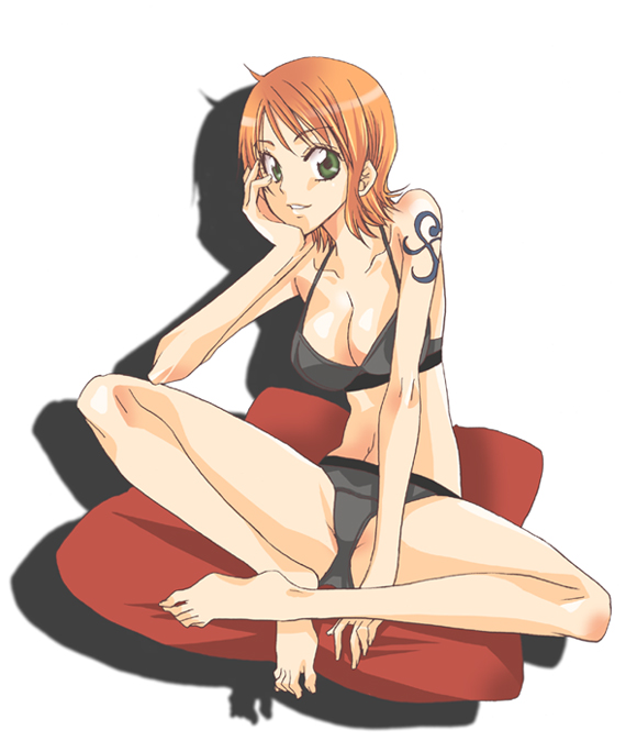 nami (one piece) drawn by yu-ri_(kurione-sha)