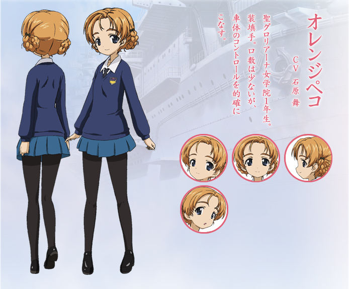 orange pekoe (girls und panzer) drawn by sugimoto_isao