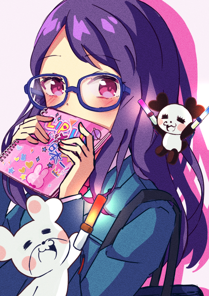 panmy, kumamaru, and nakamura chizuru (kokuhaku jikkou iinkai and 1 more) drawn by mokomokoloa