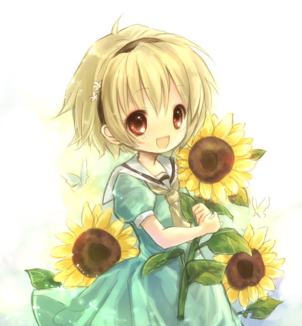 houjou satoko (higurashi no naku koro ni) drawn by onineko