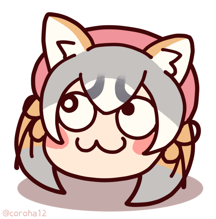 island fox and kanihai (kemono friends and 1 more) drawn by coroha