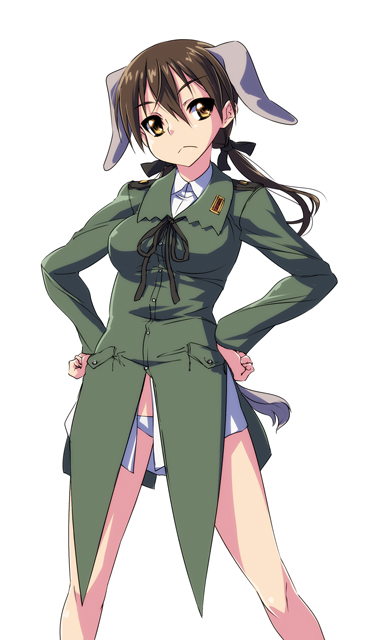 gertrud barkhorn (world witches series and 1 more) drawn by nekomamire