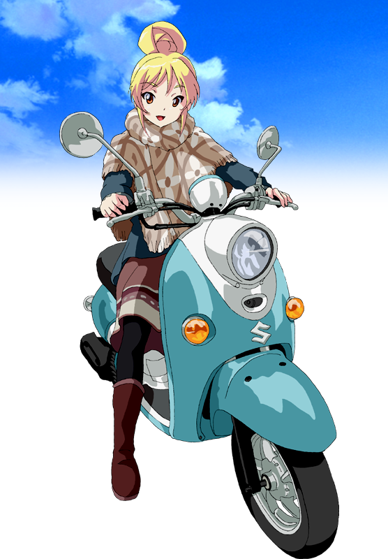 shima rin, suzunoki rin, and touyama nao (yurucamp and 2 more) drawn by hal-py