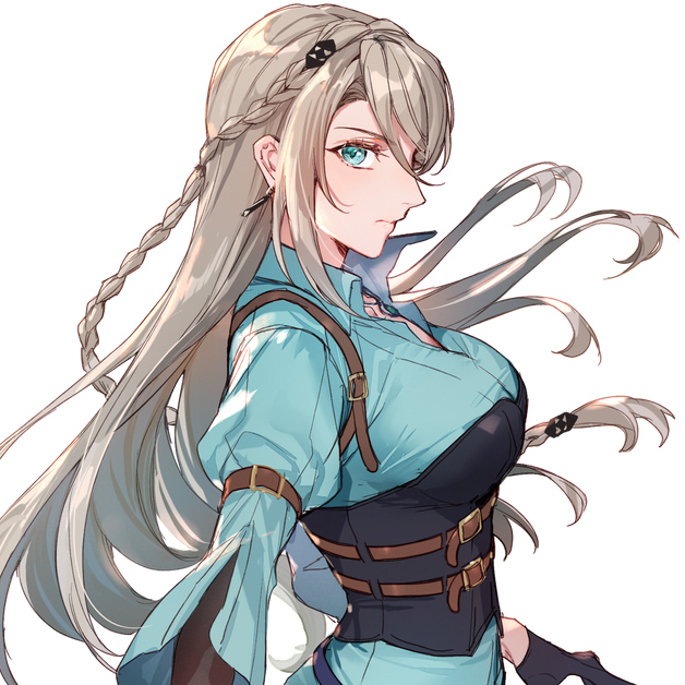 elaine auclair (eiyuu densetsu and 2 more) drawn by achan_(blue_semi)