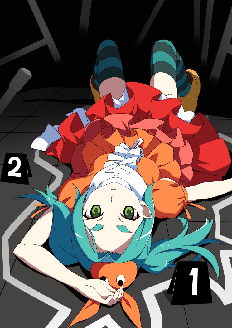 ononoki yotsugi (monogatari and 1 more) drawn by gesugesu_ahoaho