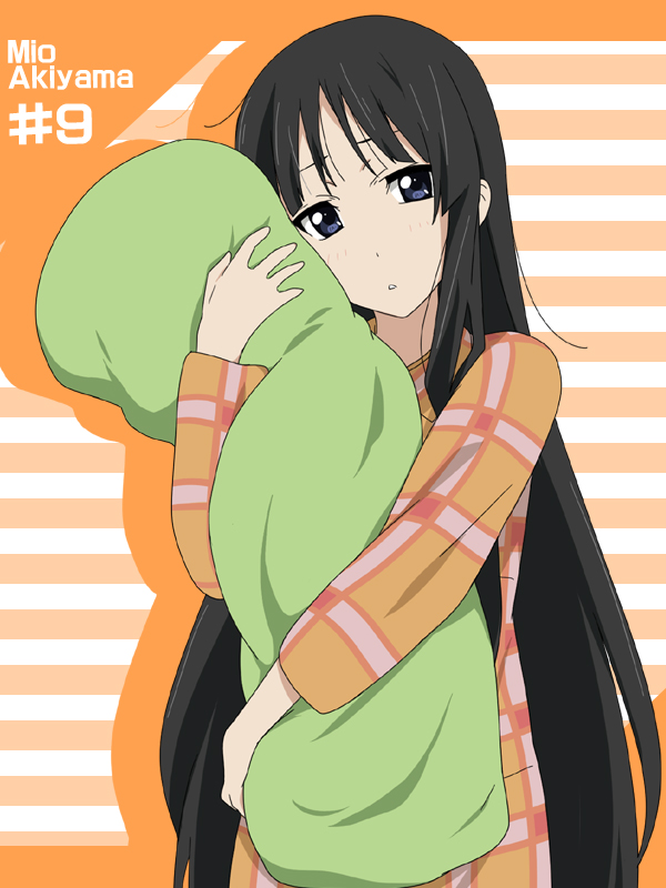 akiyama mio (k-on!) drawn by ikari_manatsu
