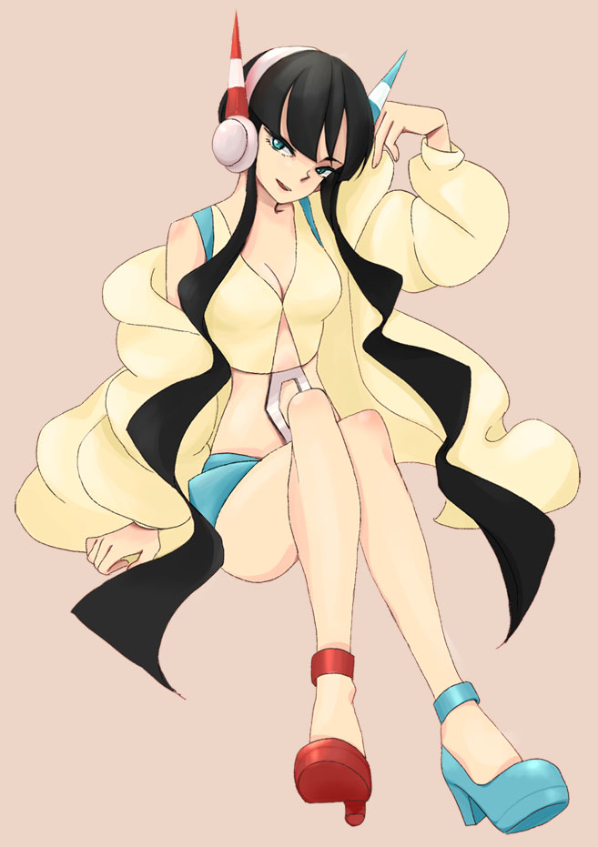 elesa (pokemon and 1 more) drawn by jue_jue