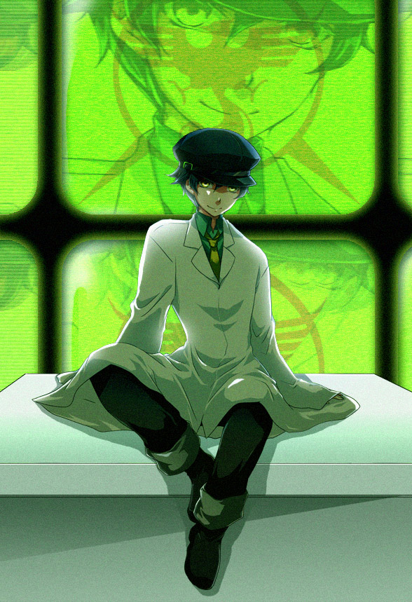 shirogane naoto (persona and 1 more) drawn by roku_(chamame)