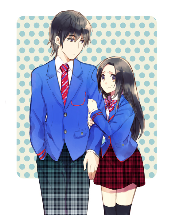 joujima yuuki and kisaragi gentarou (kamen rider and 1 more) drawn by kotono