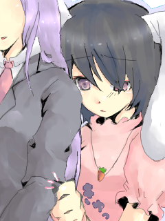 reisen udongein inaba and inaba tewi (touhou) drawn by asa_natsume