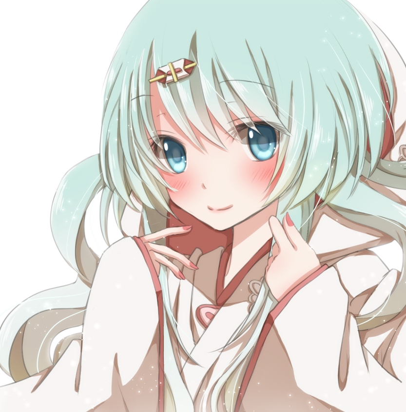 hatsune miku and yuki miku (vocaloid) drawn by hiro_(hirohiro31)