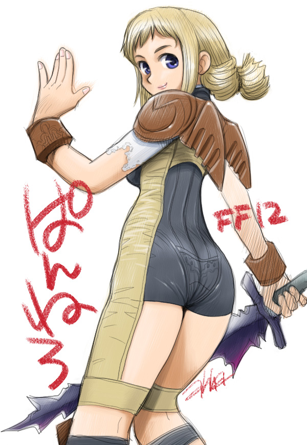 penelo (final fantasy and 1 more) drawn by ahhazzz