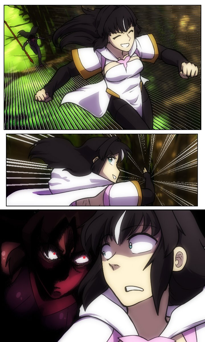 fujimaru myriam and fujimaru saorise (original and 2 more) drawn by lazyartlazy12