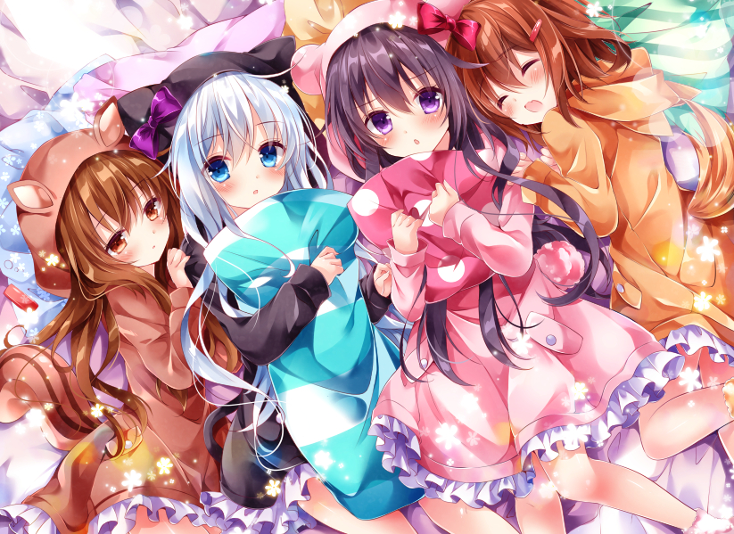 hibiki, inazuma, ikazuchi, and akatsuki (kantai collection) drawn by nogi_takayoshi