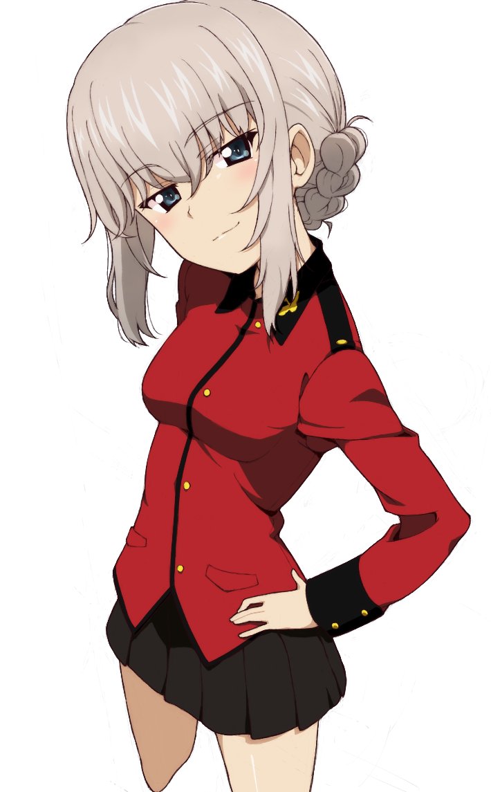 itsumi erika (girls und panzer) drawn by kayabakoro