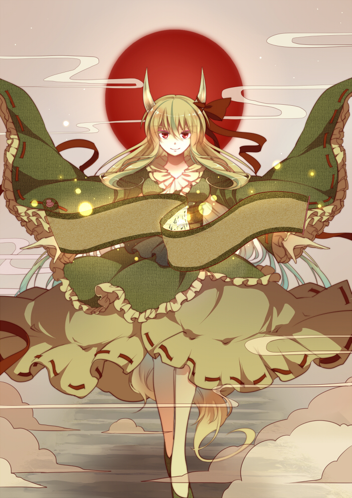 kamishirasawa keine and ex-keine (touhou) drawn by yetworldview_kaze