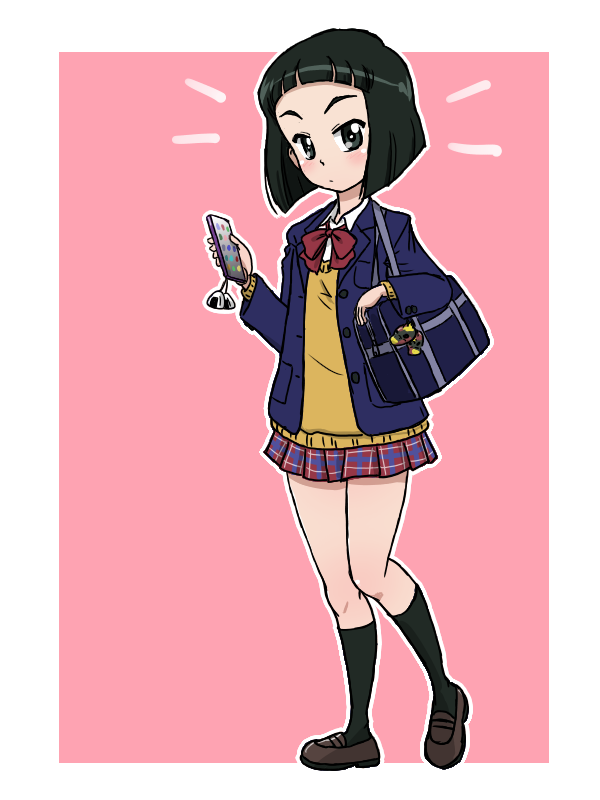 boko and nishihara yasoko (girls und panzer) drawn by takahashi_kurage