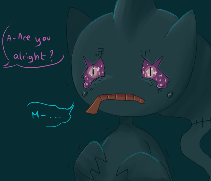 banette (pokemon) drawn by kerokeroma