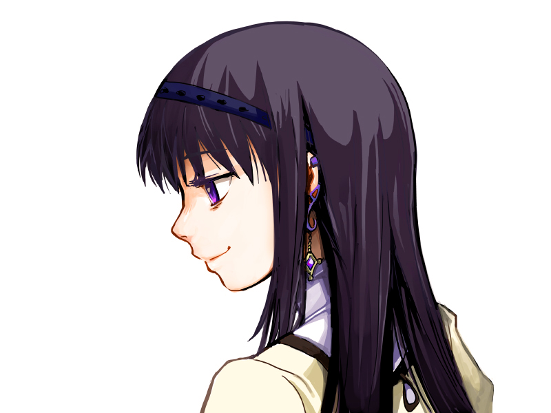 akemi homura (mahou shoujo madoka magica and 1 more) drawn by silverxp