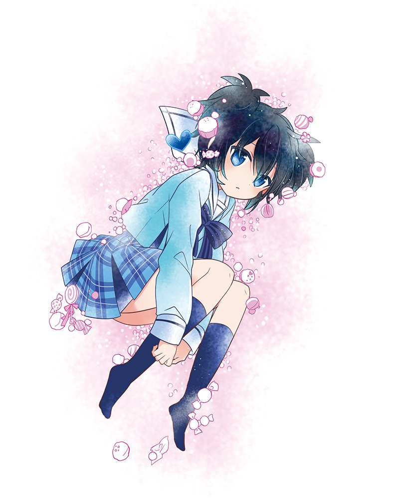 koube shio (happy sugar life) drawn by kagisora_tomiyaki
