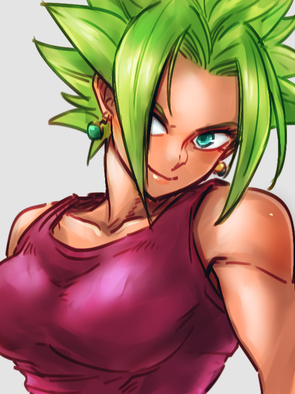 kefla (dragon ball and 1 more) drawn by kemachiku