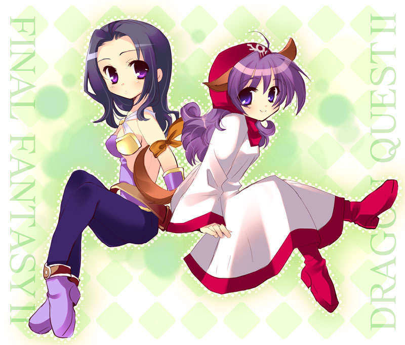 princess of moonbrook and maria (final fantasy and 3 more) drawn by izumi_makoto