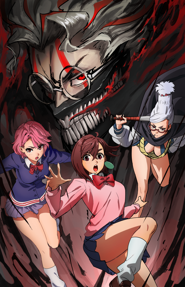 ayase momo, takakura ken, ayase seiko, and shiratori aira (dandadan) drawn by athenawyrm