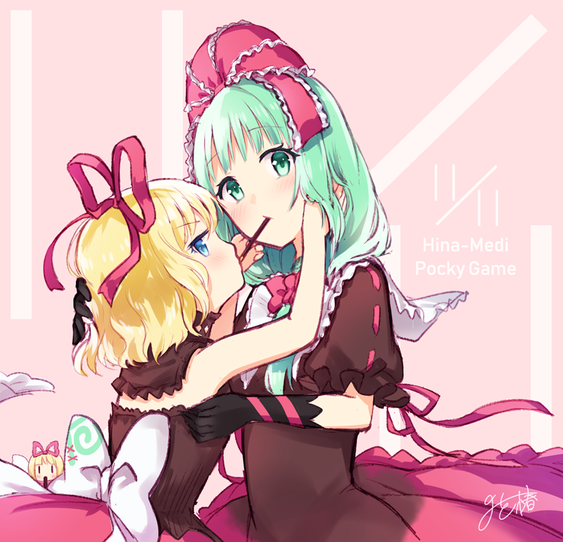 kagiyama hina, medicine melancholy, and su-san (touhou) drawn by mito_tsubaki